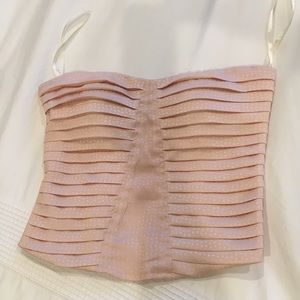 AKIRA, Bustier top, Blush with built in cups